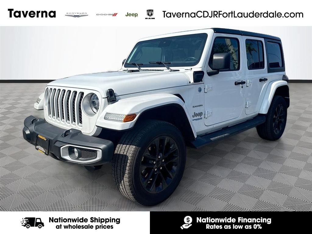 Used 2021 Jeep Wrangler 4xe Sahara SUV