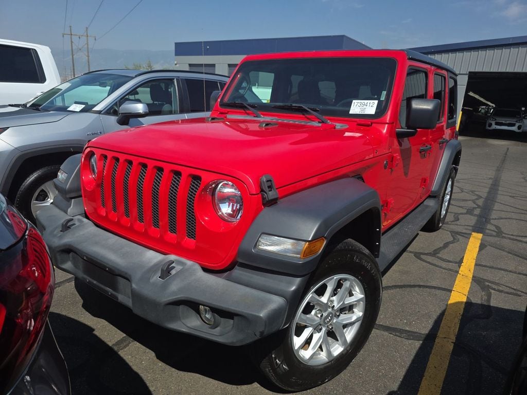 Used 2023 Jeep Wrangler 4-DOOR SPORT 4X4 SUV