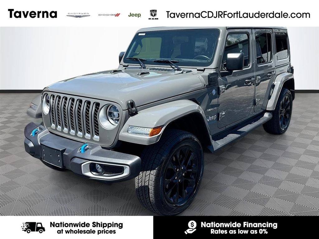 Used 2022 Jeep Wrangler Unlimited 4xe Sahara SUV