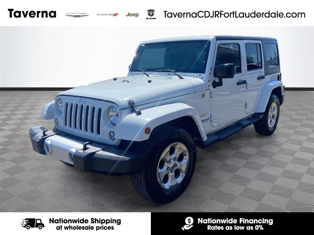 Used 2015 Jeep Wrangler Unlimited Sahara 4x4 SUV
