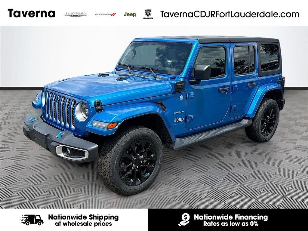 Used 2023 Jeep Wrangler 4xe Sahara SUV
