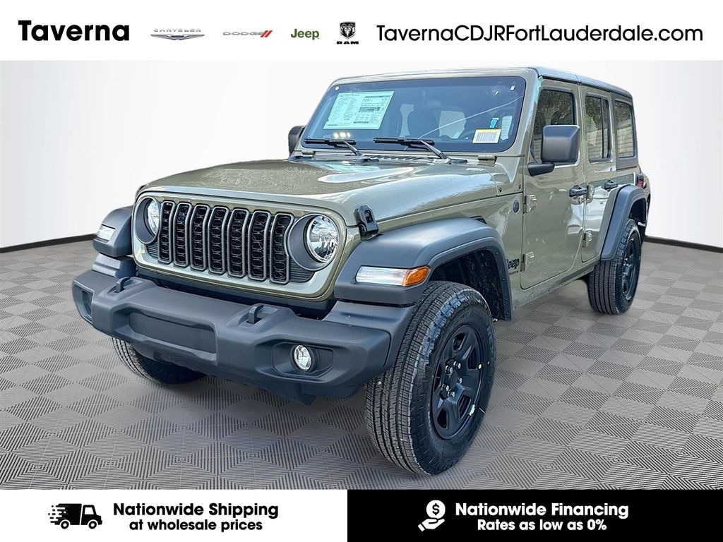 New 2026 Jeep Wrangler 4-DOOR SPORT Sport Utility