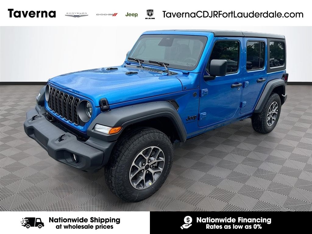 New 2026 Jeep Wrangler 4-DOOR SPORT S Sport Utility