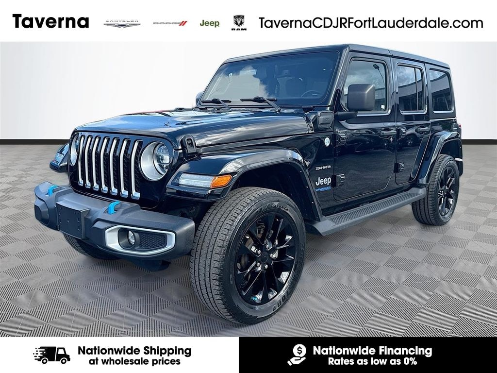 Used 2022 Jeep Wrangler Unlimited 4xe Sahara SUV
