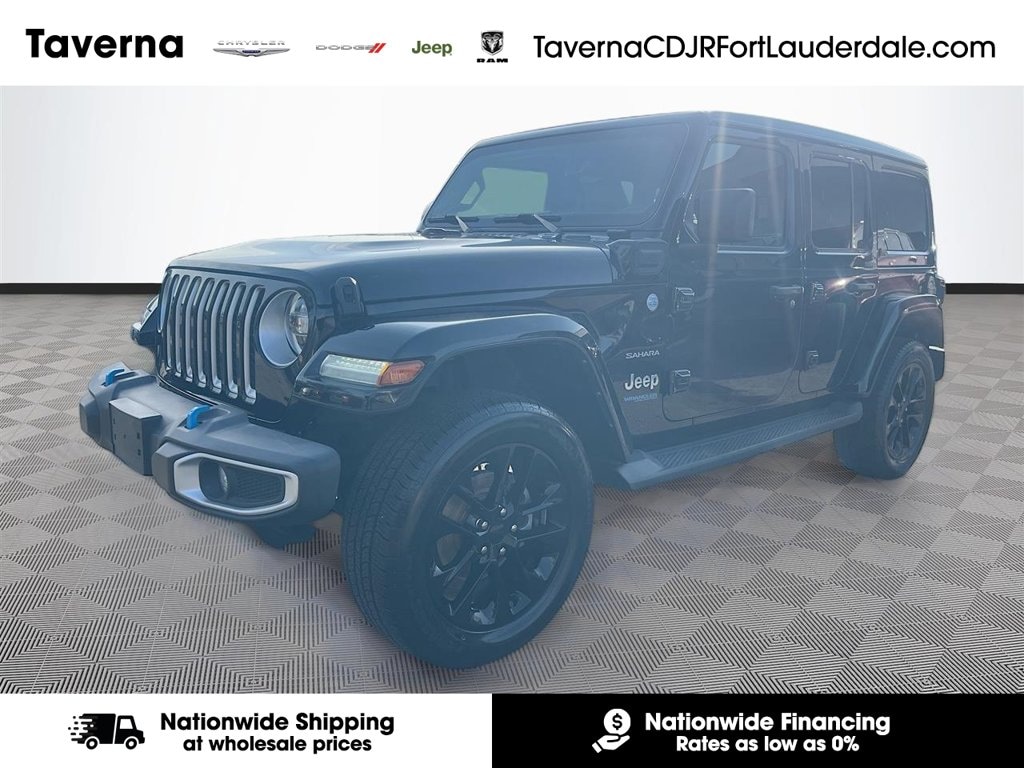 Used 2022 Jeep Wrangler Unlimited 4xe Sahara SUV