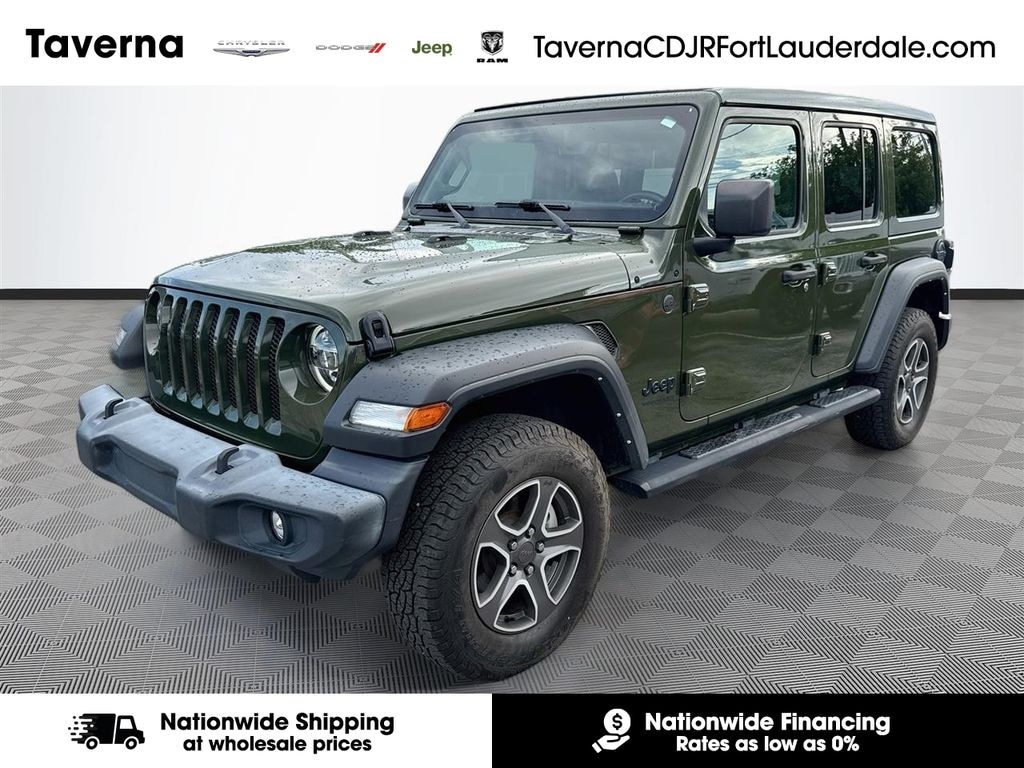 Certified 2022 Jeep Wrangler Unlimited Sport SUV
