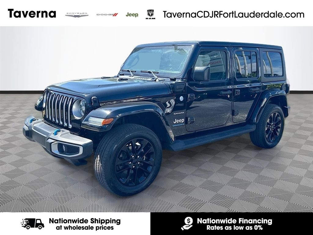 Used 2023 Jeep Wrangler 4xe Sahara SUV