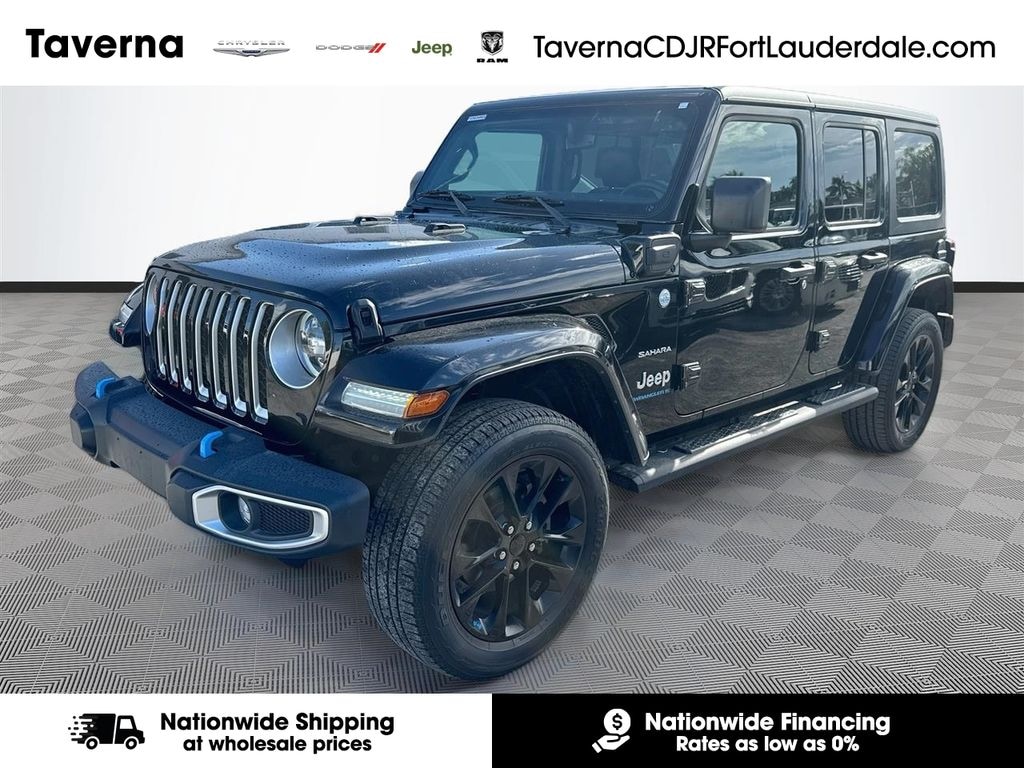 Used 2023 Jeep Wrangler 4xe Sahara SUV