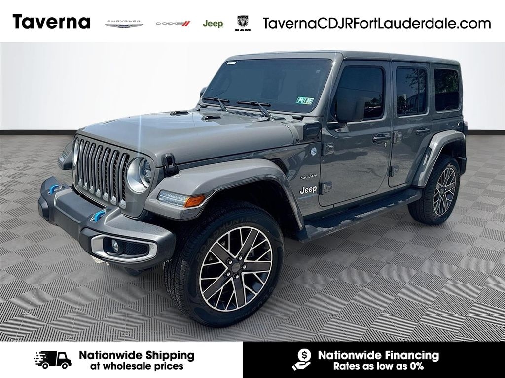 Used 2023 Jeep Wrangler 4xe Sahara SUV