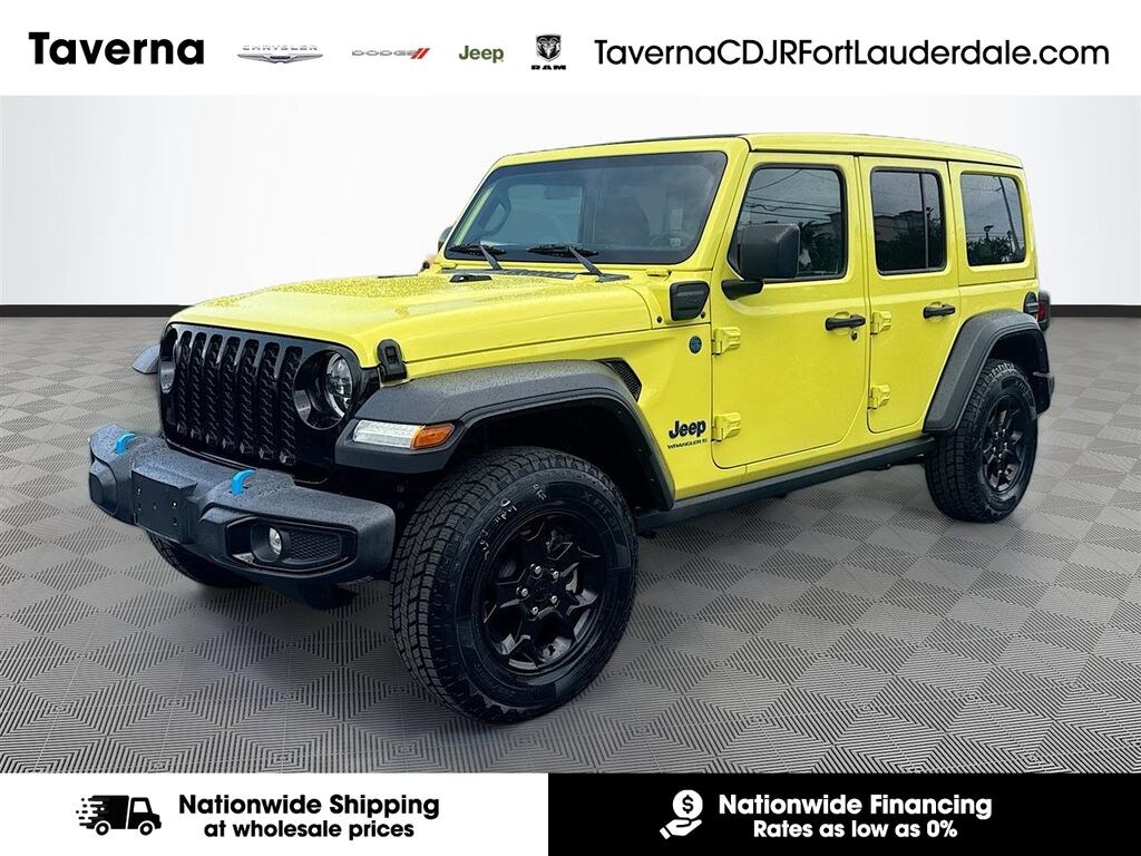 Used 2023 Jeep Wrangler 4xe SUV