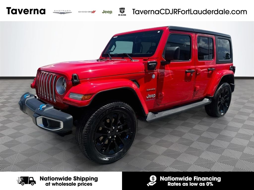 Used 2023 Jeep Wrangler 4xe Sahara SUV