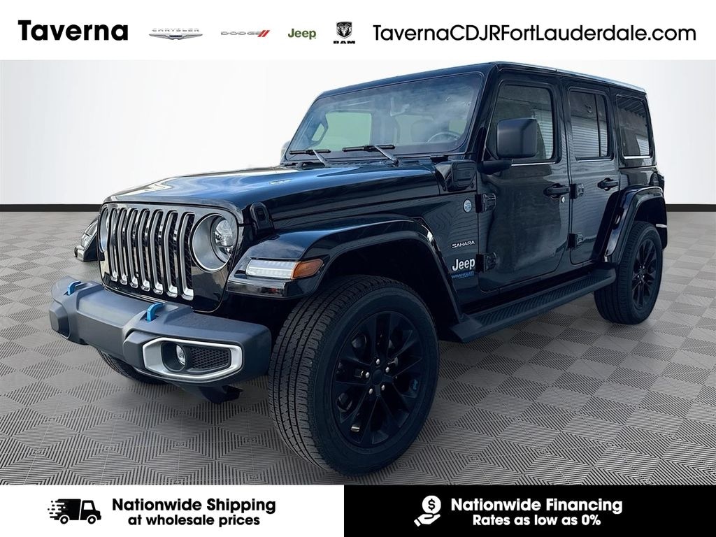 Used 2022 Jeep Wrangler Unlimited 4xe Sahara SUV