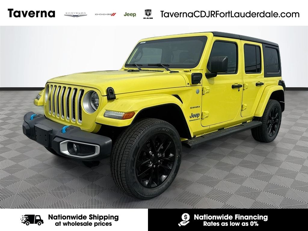 Used 2023 Jeep Wrangler 4xe Sahara SUV