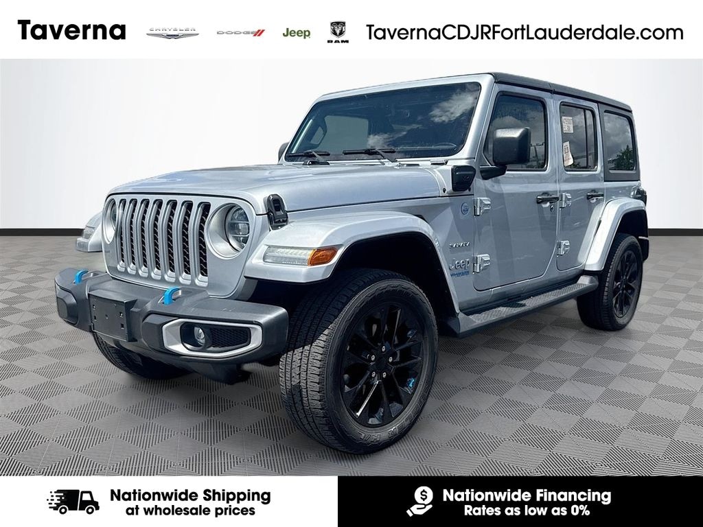 Used 2022 Jeep Wrangler Unlimited 4xe Sahara SUV