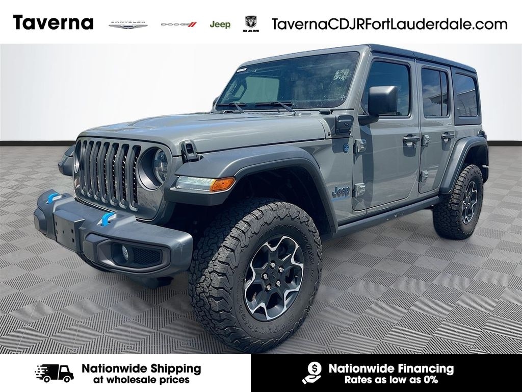 Used 2023 Jeep Wrangler 4xe Rubicon SUV