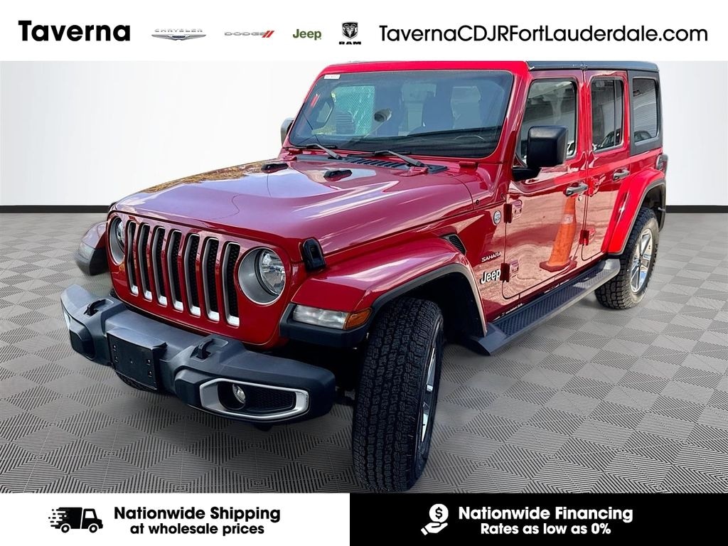 Used 2023 Jeep Wrangler 4-DOOR SAHARA 4X4 SUV