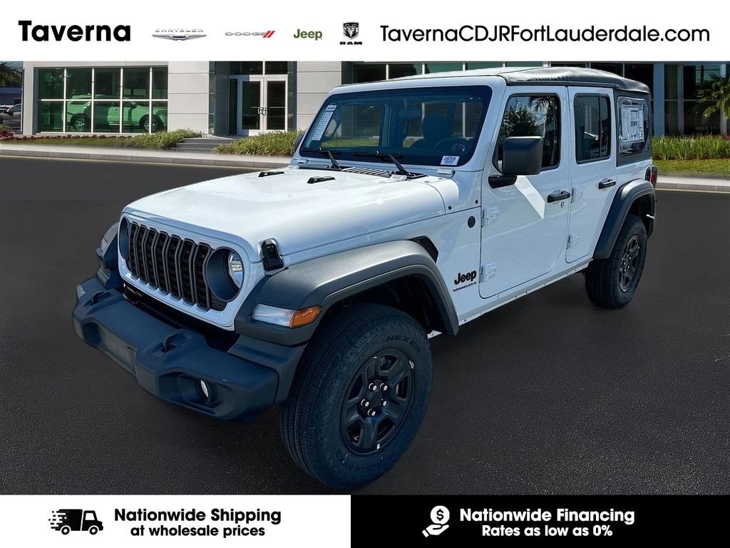 New 2026 Jeep Wrangler 4-DOOR SPORT Sport Utility