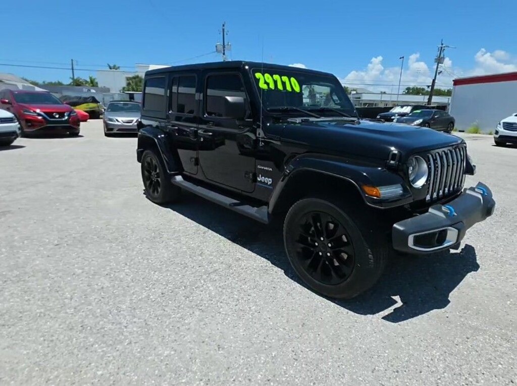 Used 2023 Jeep Wrangler 4xe Sahara SUV
