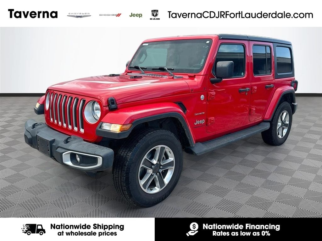 Certified 2023 Jeep Wrangler 4-DOOR SAHARA 4X4 SUV