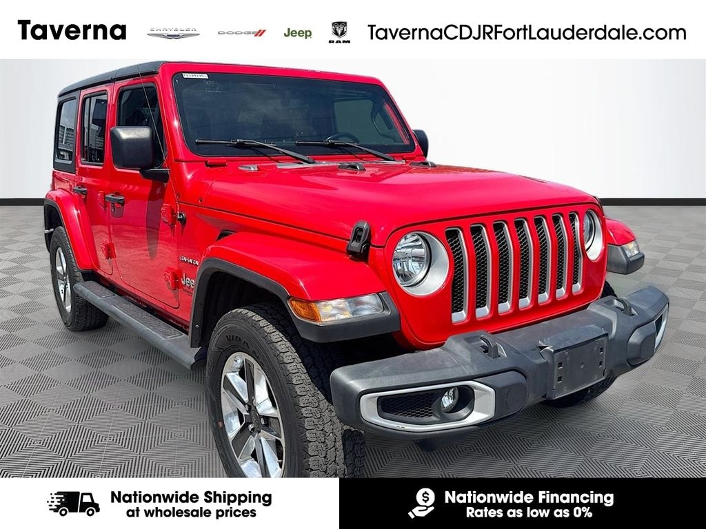 Used 2022 Jeep Wrangler Unlimited Sahara SUV