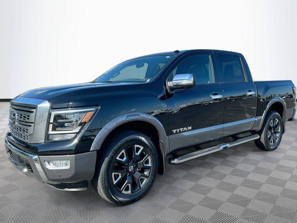 2021 Nissan Titan Platinum Reserve fotoğraf 3