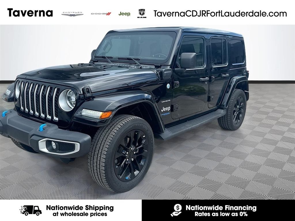 Used 2022 Jeep Wrangler Unlimited 4xe Sahara SUV