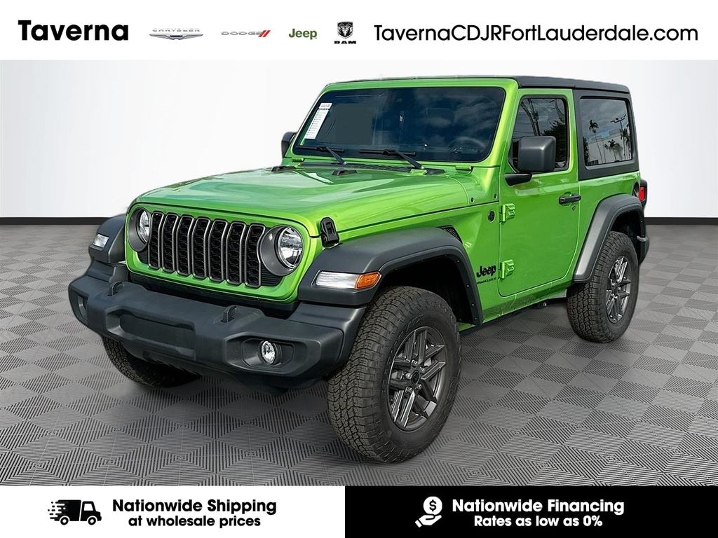 New 2025 Jeep Wrangler 2-DOOR SPORT S Sport Utility