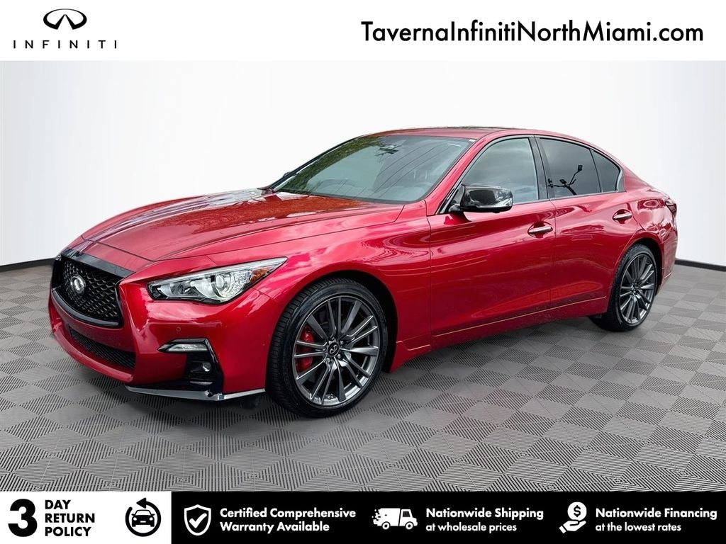 Certified 2024 INFINITI Q50 RED SPORT 400 Sedan