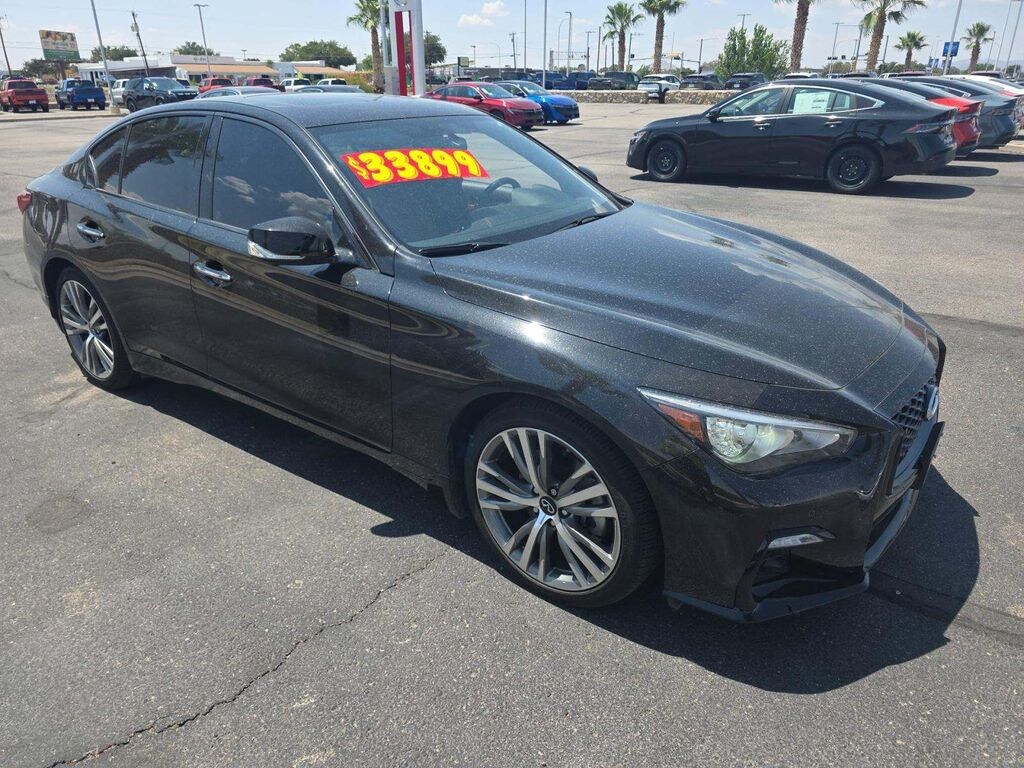 Certified 2023 INFINITI Q50 SENSORY Sedan