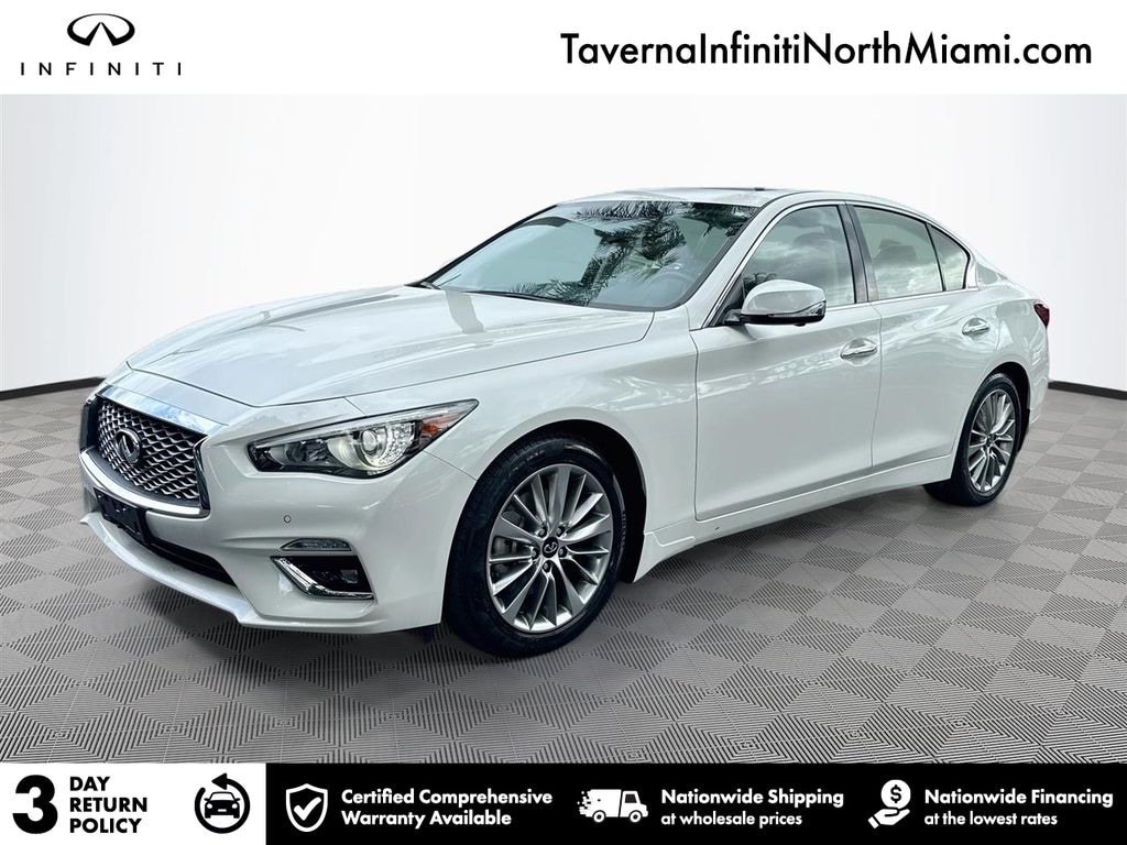 Certified 2023 INFINITI Q50 LUXE Sedan