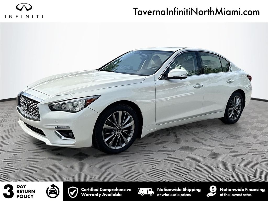 Certified 2023 INFINITI Q50 LUXE Sedan