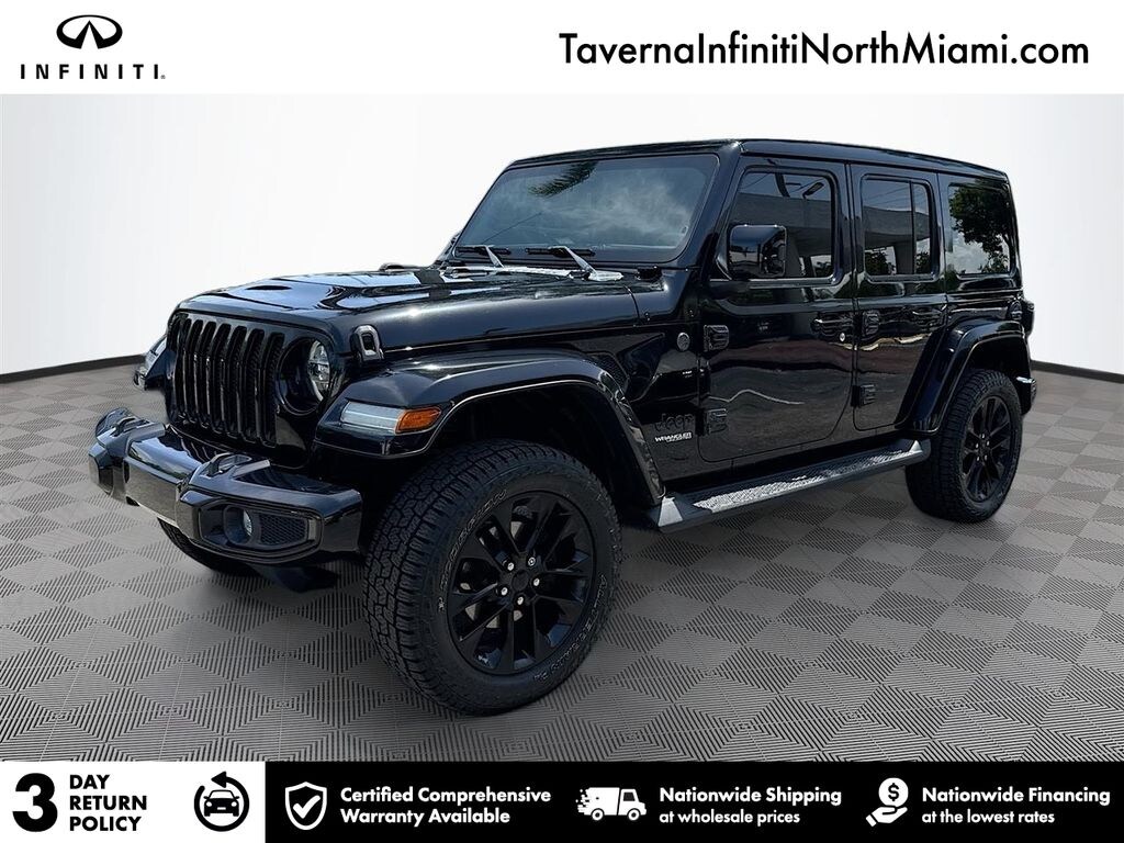 Used 2021 Jeep Wrangler Unlimited Sahara SUV