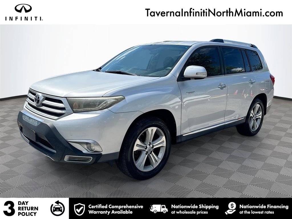 Used 2012 Toyota Highlander Limited V6 SUV