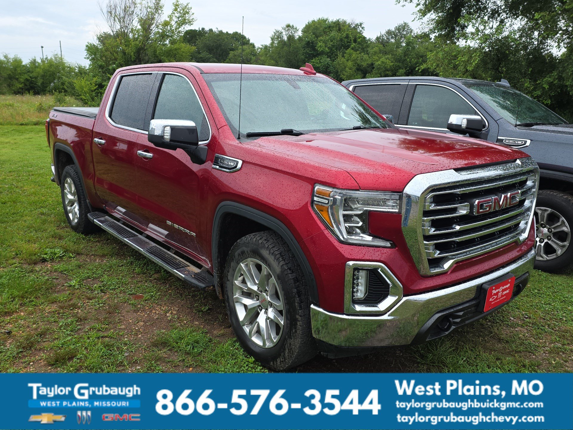 Cayenne Red Tintcoat 2021 GMC Sierra 1500 Pickup Truck Four-Wheel Drive Automatic