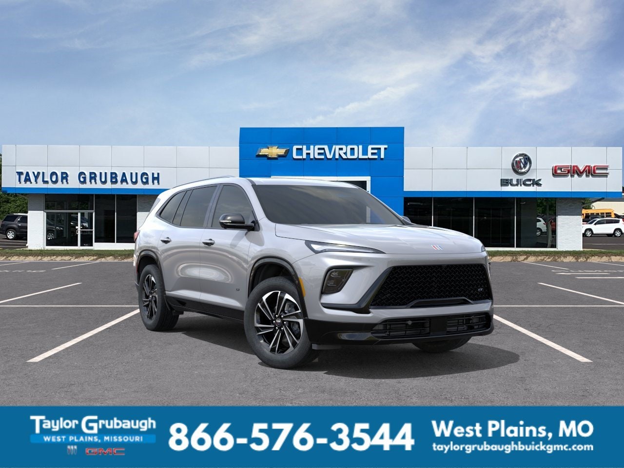 Moonstone Gray Metallic 2026 Buick Enclave SUV / Crossover Four-Wheel Drive Automatic