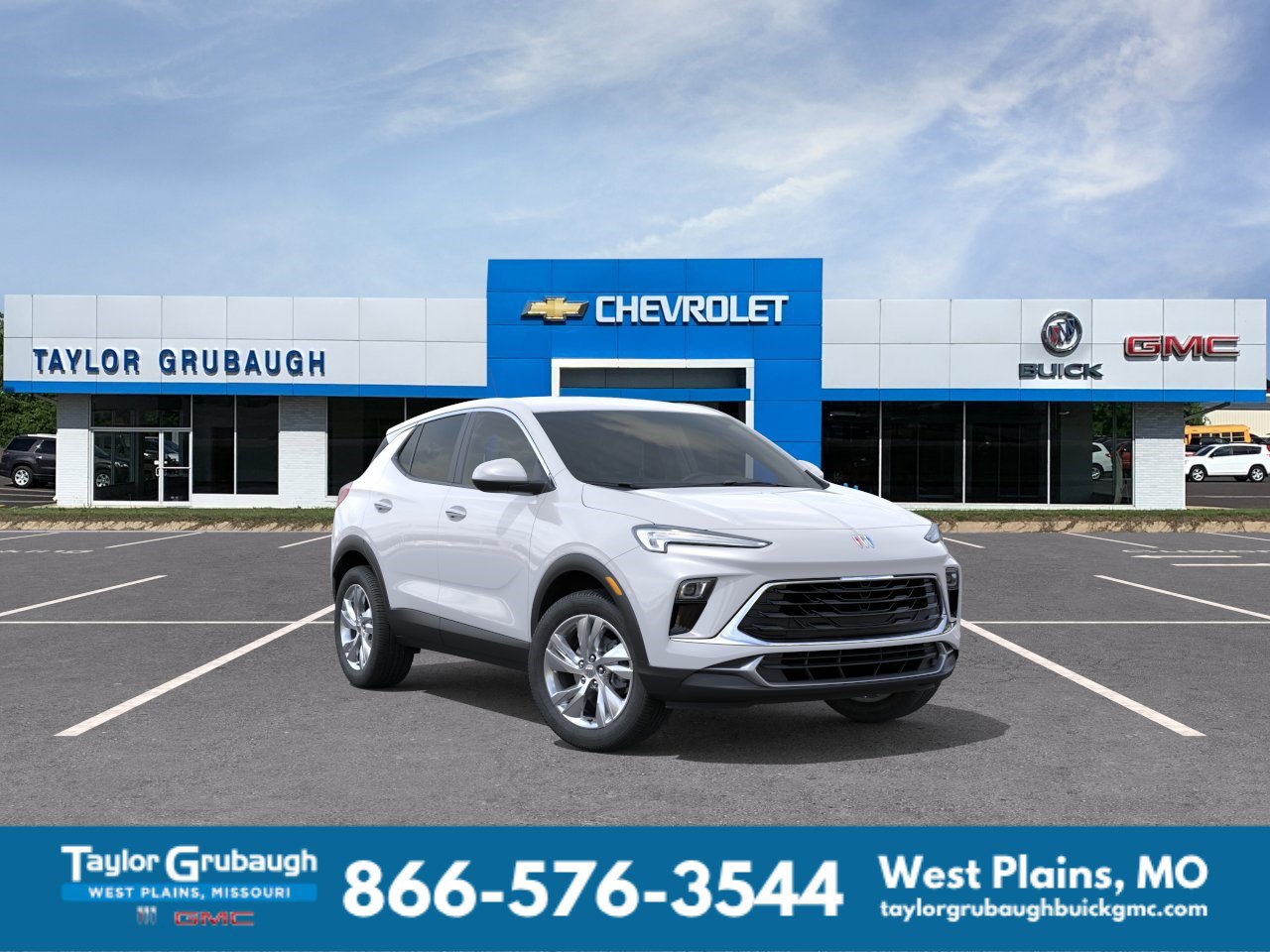 Summit White 2026 Buick Encore GX SUV / Crossover Front-Wheel Drive Automatic