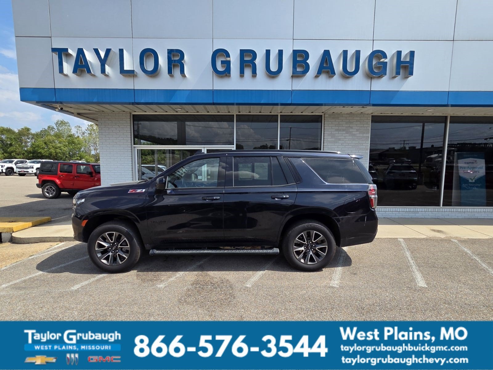 Midnight Blue Metallic 2023 Chevrolet Tahoe SUV / Crossover Four-Wheel Drive Automatic