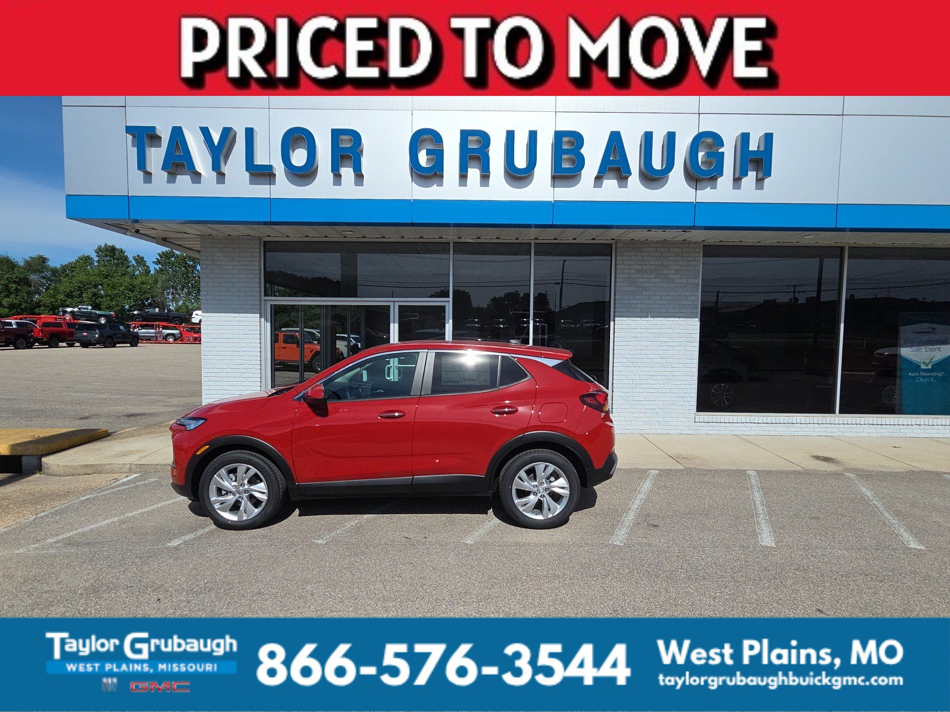 Brilliant Red 2026 Buick Encore GX SUV / Crossover Front-Wheel Drive Automatic