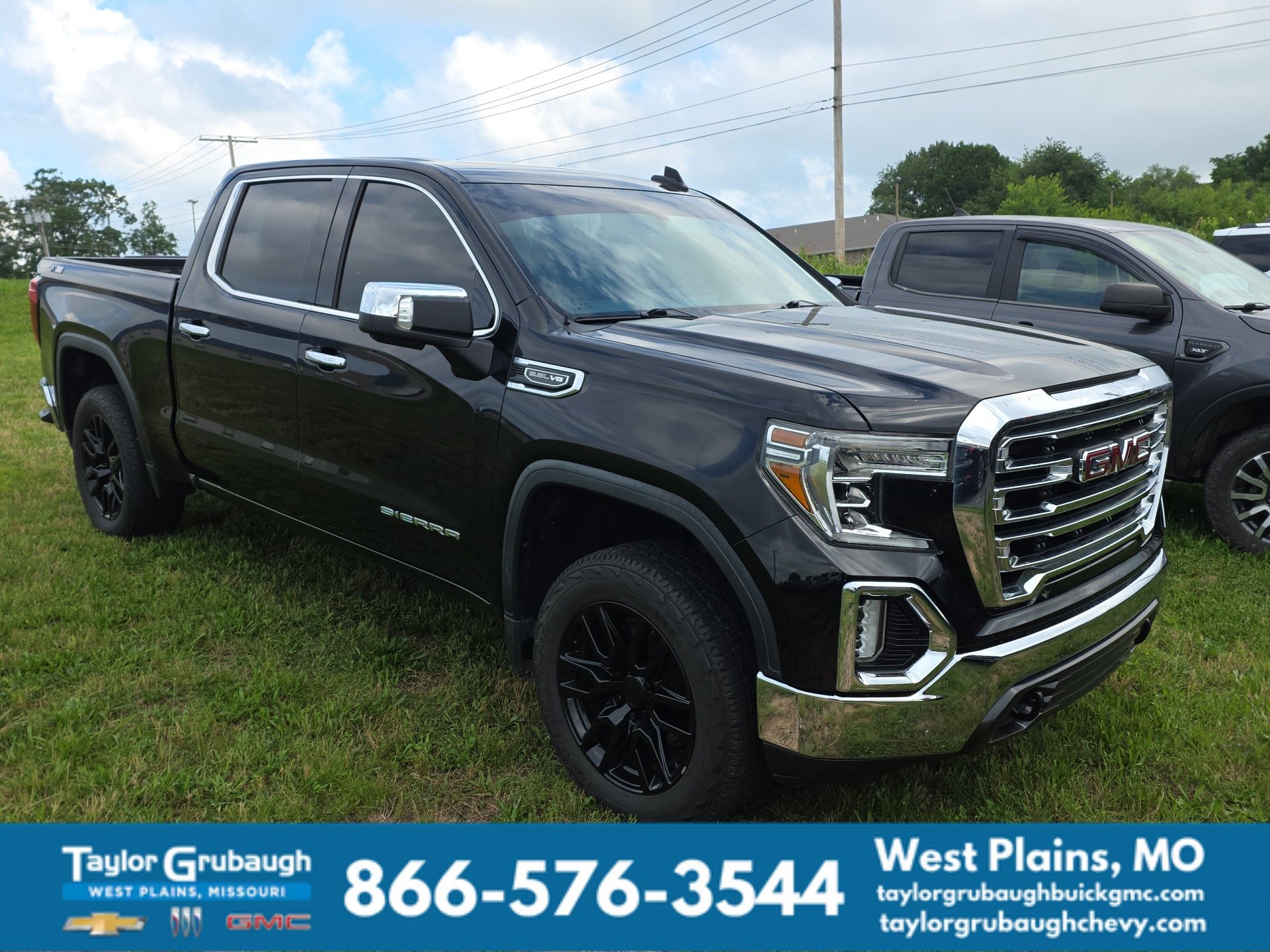 Onyx Black 2019 GMC Sierra 1500 Pickup Truck Four-Wheel Drive Automatic