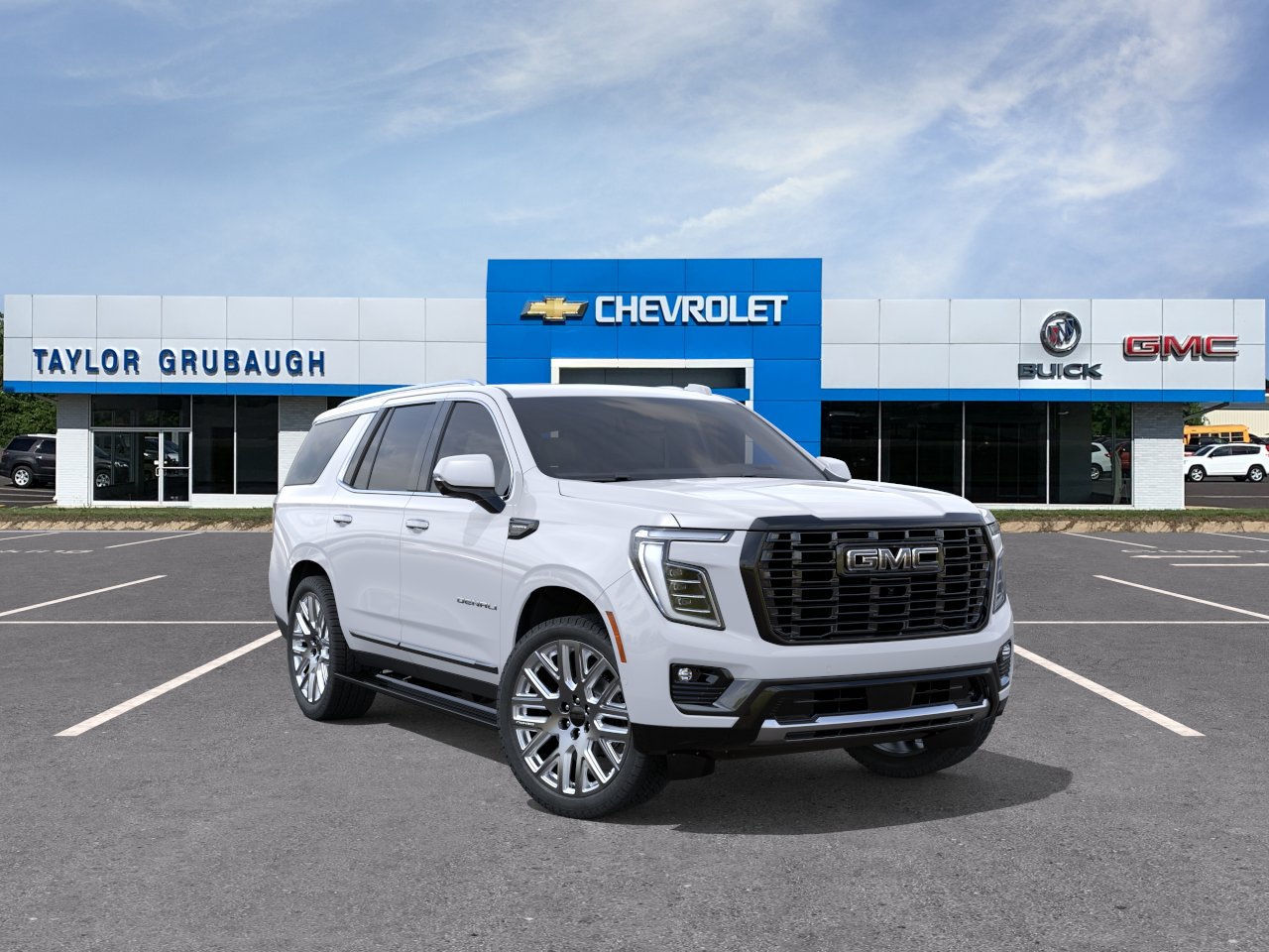 Glacier White Tricoat 2026 GMC Yukon Denali Ultimate 4WD SUV / Crossover Four-Wheel Drive Automatic
