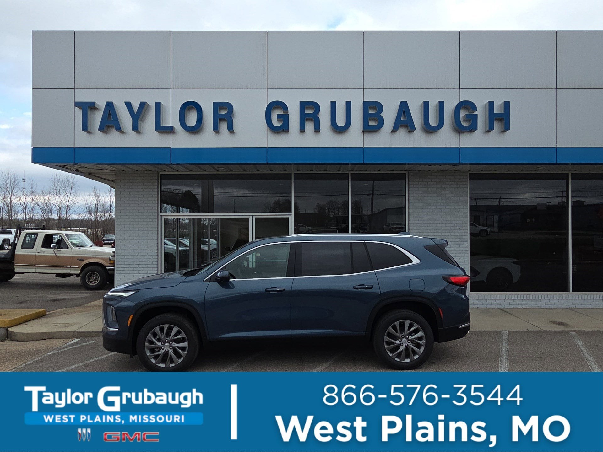 Ocean Blue Metallic 2026 Buick Enclave Preferred FWD SUV / Crossover Front-Wheel Drive Automatic