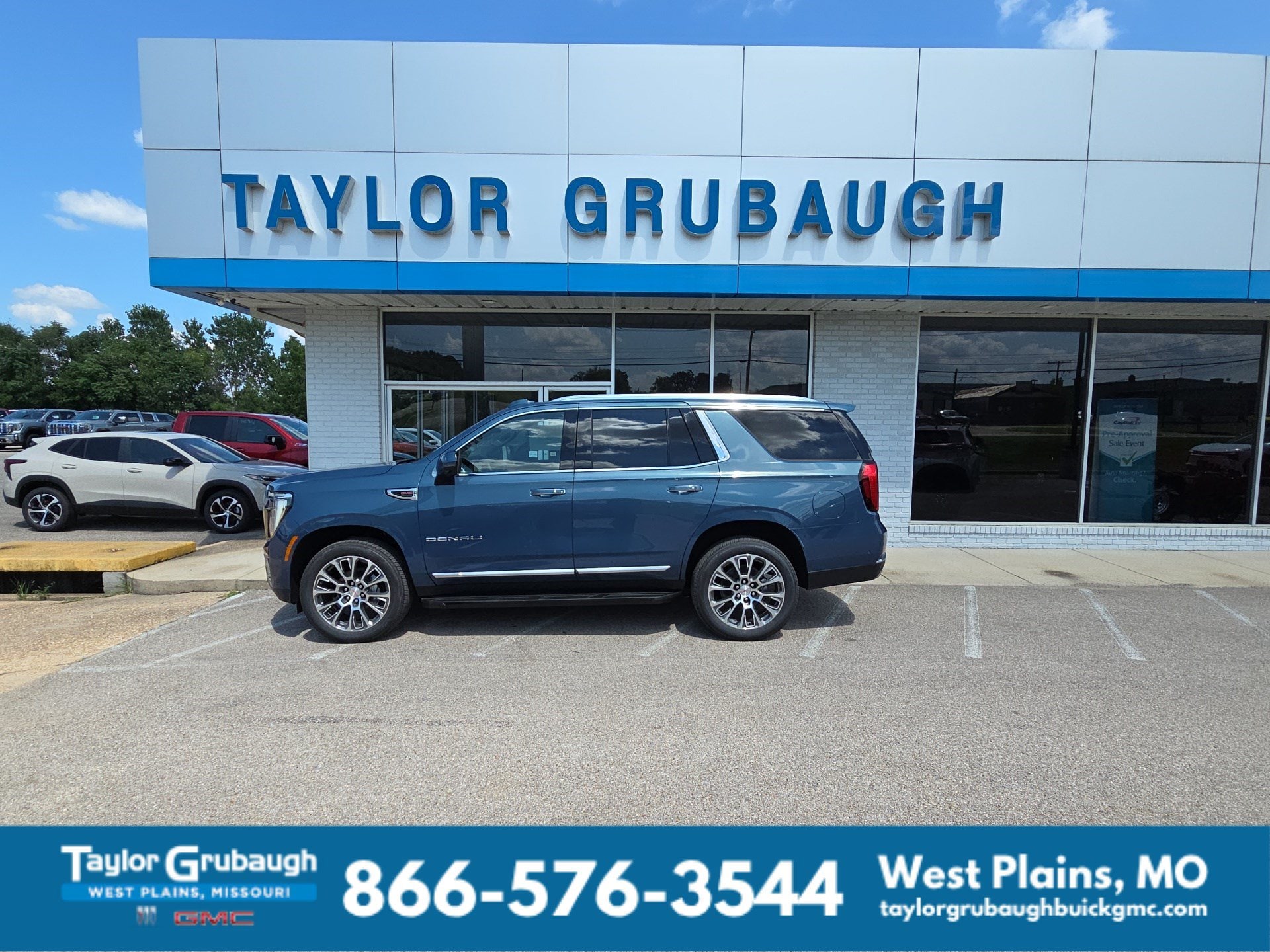 Downpour Metallic 2026 GMC Yukon SUV / Crossover Four-Wheel Drive Automatic