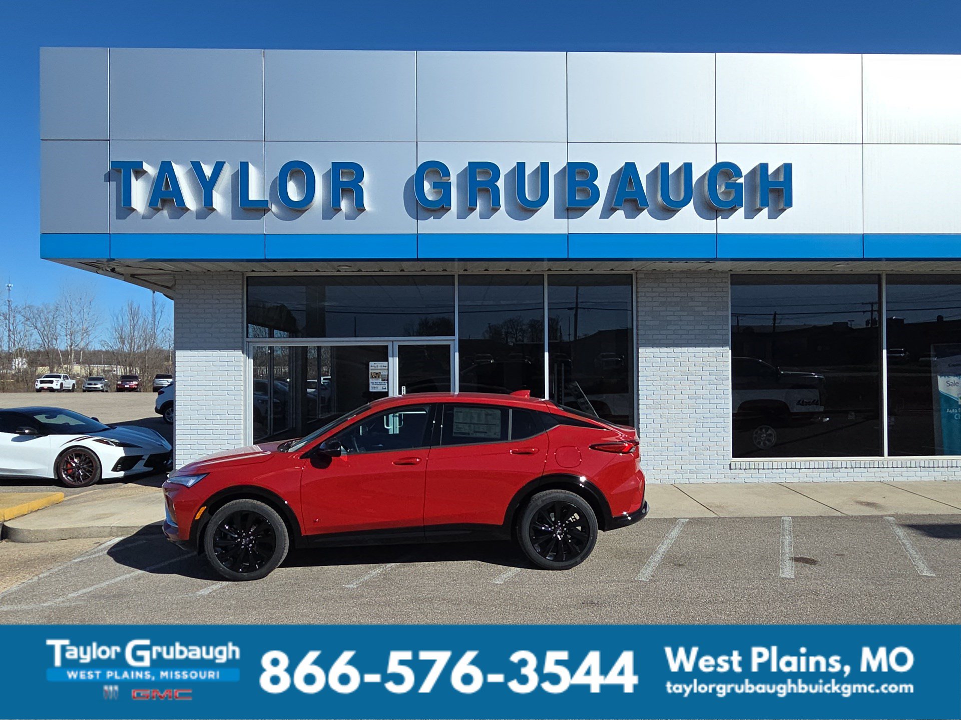 Brilliant Red 2026 Buick Envista SUV / Crossover Front-Wheel Drive Automatic
