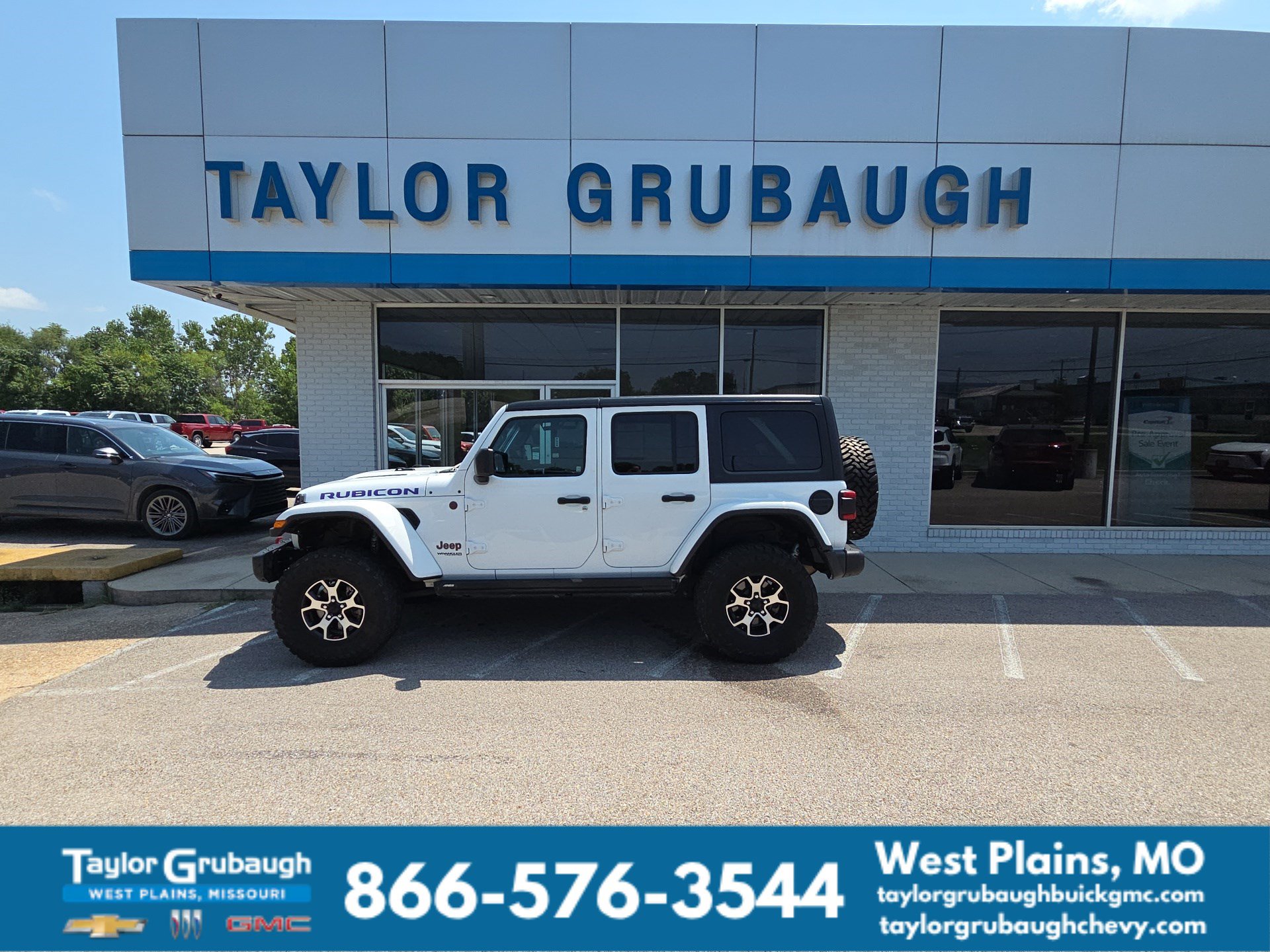 White 2021 Jeep Wrangler SUV / Crossover Four-Wheel Drive Automatic