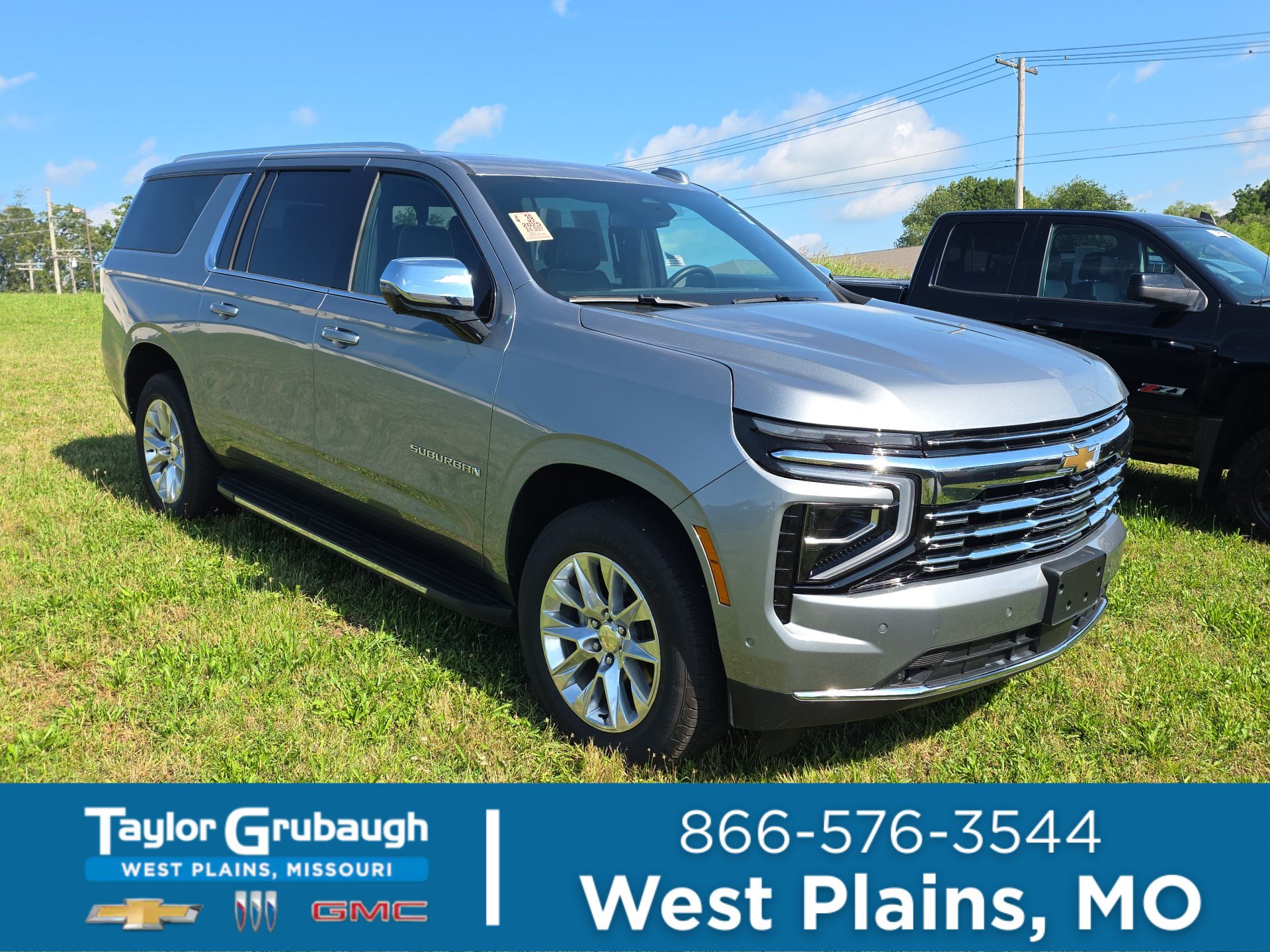 Sterling Gray Metallic 2025 Chevrolet Suburban SUV / Crossover Four-Wheel Drive Automatic