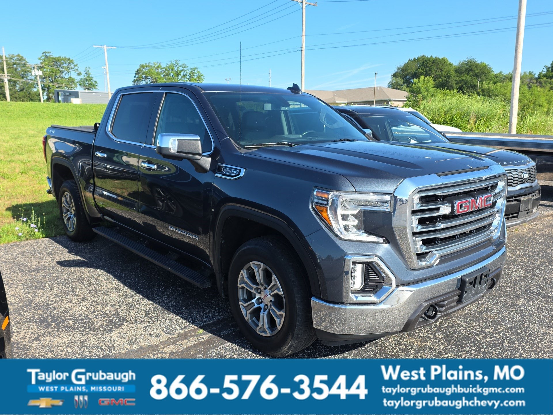 Gray (Dark SKY Metallic) 2020 GMC Sierra 1500 Pickup Truck Four-Wheel Drive Automatic