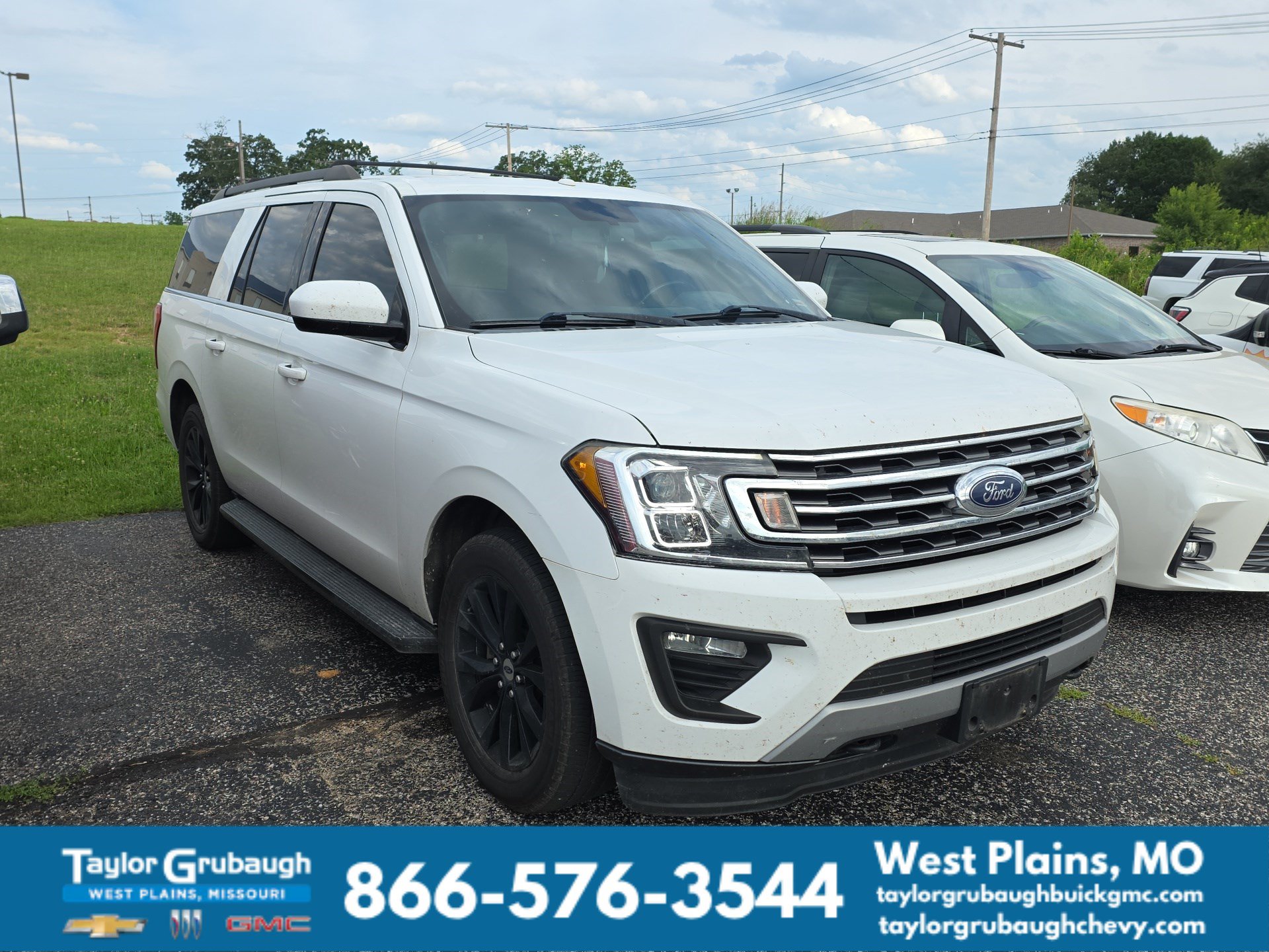 White 2019 Ford Expedition SUV / Crossover Four-Wheel Drive Automatic
