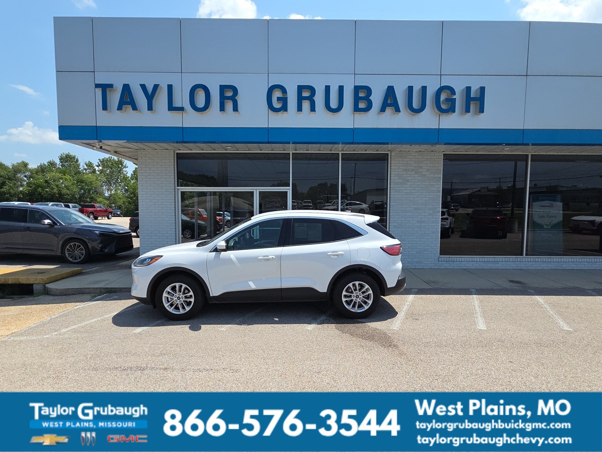 White 2020 Ford Escape SUV / Crossover All-Wheel Drive Automatic