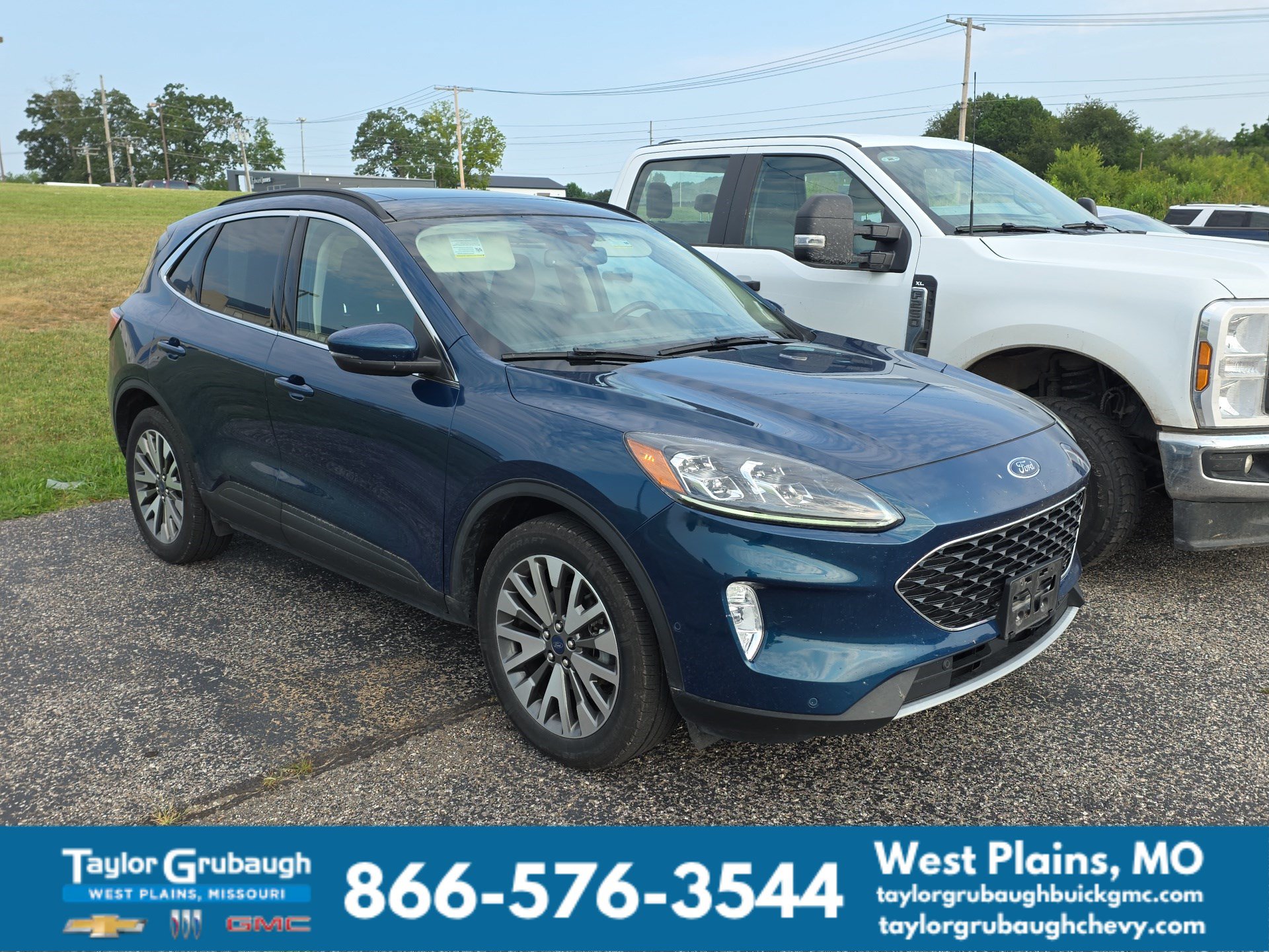 Green 2020 Ford Escape SUV / Crossover All-Wheel Drive Automatic