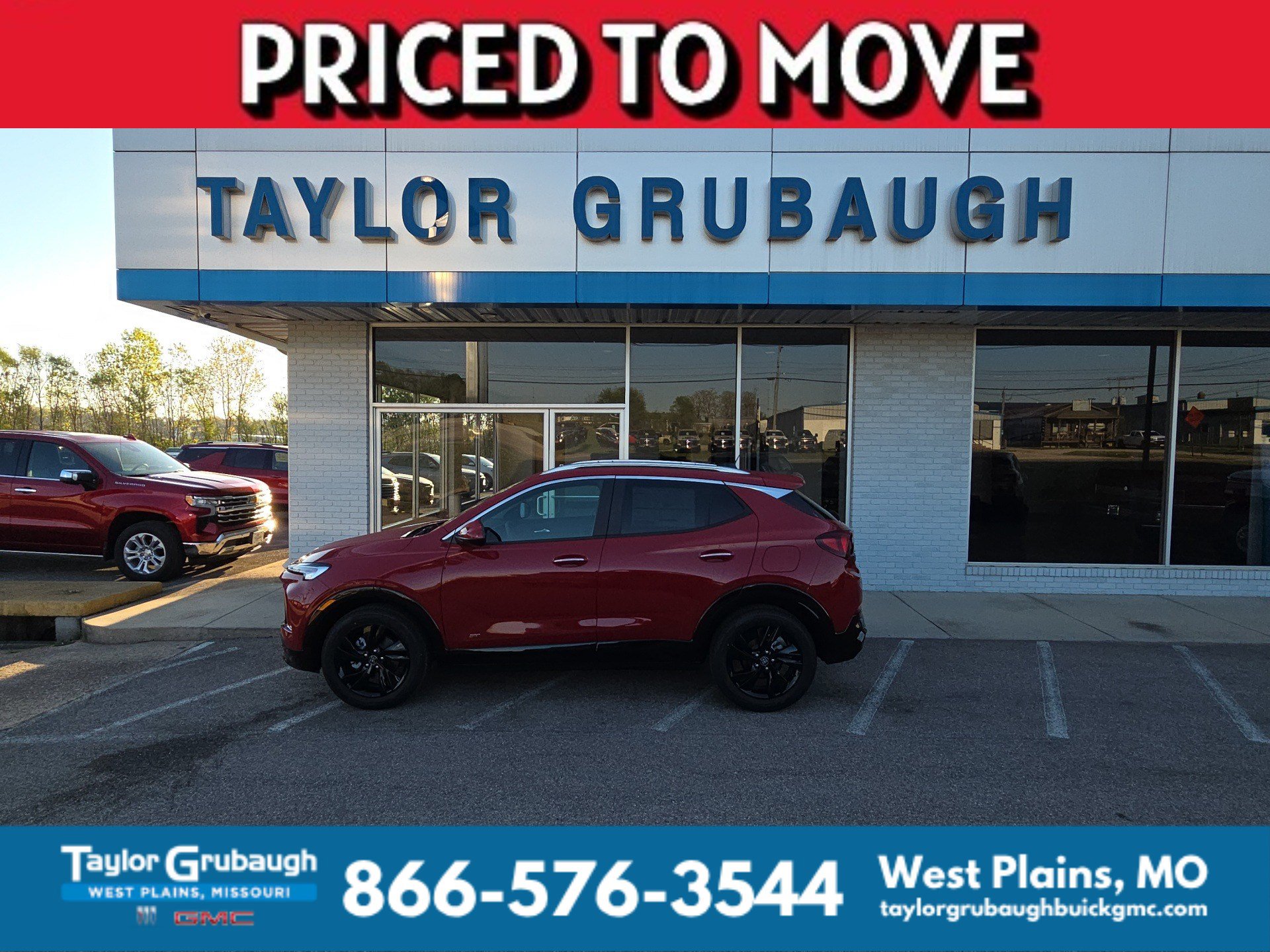 Brilliant Red 2026 Buick Encore GX SUV / Crossover Front-Wheel Drive Automatic
